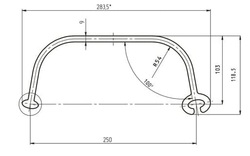 Шпунт 250-9мм